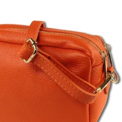 Toscanto Damen Leder Tasche orange OTT809UO