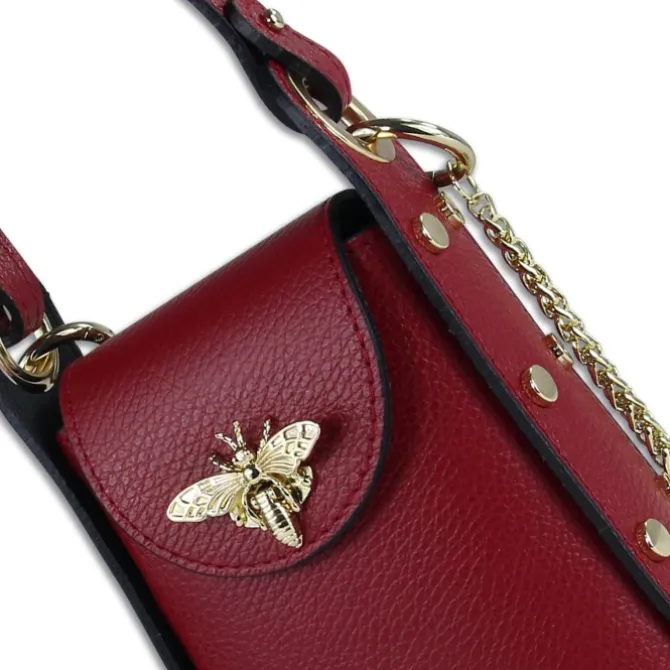 Toscanto Damen Leder Tasche rot OTT813UR