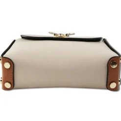 Toscanto Damen Leder Tasche beige tan OTT831UIC