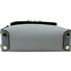 Toscanto Damen Leder Tasche grau hellgrau OTT833UKK