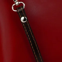 Toscanto Damen Leder Tasche rot schwarz OTT109UR