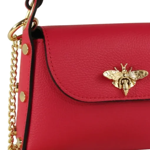 Toscanto Damen Leder Tasche rot OTT817UR