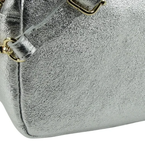 Toscanto Damen Leder Tasche silber OTT809UJ