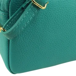 Toscanto Damen Leder Tasche türkis OTT809UT
