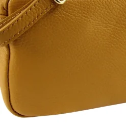 Toscanto Damen Leder Tasche gelb OTT809UY