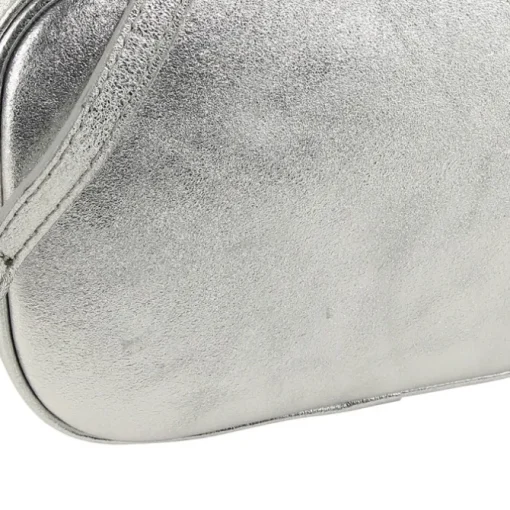 Toscanto Damen Leder Tasche silber metallic OTT811UJ
