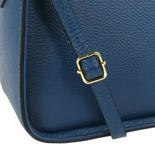 Toscanto Damen Leder Tasche türkis OTT154UT