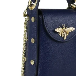 Toscanto Damen Leder Tasche blau OTT813UB