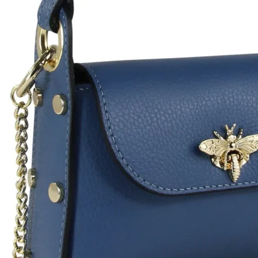 Toscanto Damen Leder Tasche blau OTT817UF