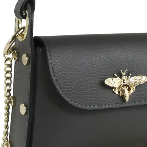 Toscanto Damen Leder Tasche grau OTT817UK