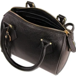 Toscanto Damen Leder Tasche schwarz OTTM807US