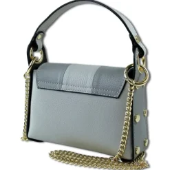 Toscanto Damen Leder Tasche grau hellgrau OTT833UKK