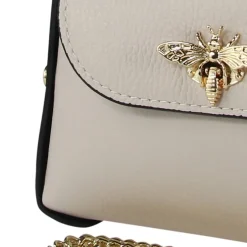 Toscanto Damen Leder Tasche beige OTT817UI