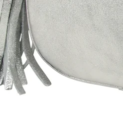 Toscanto Damen Leder Tasche silber metallic OTT811UJ