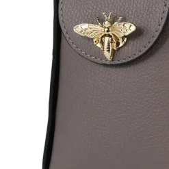 Toscanto Damen Leder Tasche braun taupe OTT813UN