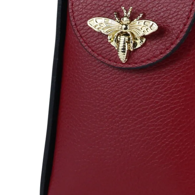 Toscanto Damen Leder Tasche rot OTT813UR