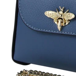 Toscanto Damen Leder Tasche blau OTT817UF