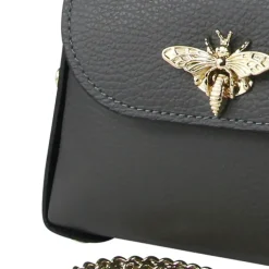 Toscanto Damen Leder Tasche grau OTT817UK