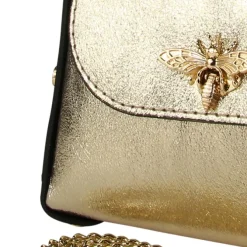 Toscanto Damen Leder Tasche gold OTT817UZ