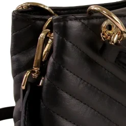 Toscanto Damen Leder Tasche schwarz OTTM810US