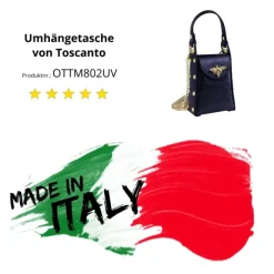 Toscanto Damen Leder Tasche lila OTTM802UV