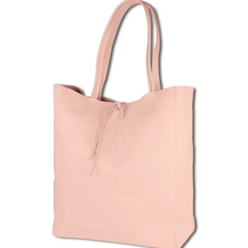 Toscanto Damen Shopper Leder Tasche rosa OTT112SA