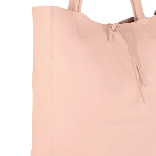 Toscanto Damen Shopper Leder Tasche rosa OTT112SA