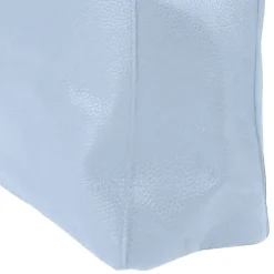 Toscanto Damen Shopper Leder Tasche hellblau OTTM107SH