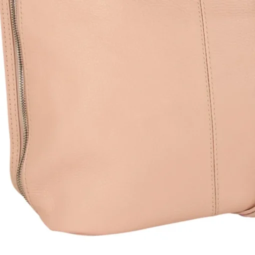 Toscanto Damen Shopper Leder Tasche rosa OTT138SA