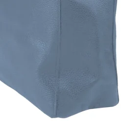 Toscanto Damen Shopper Leder Tasche blau OTTM107SB