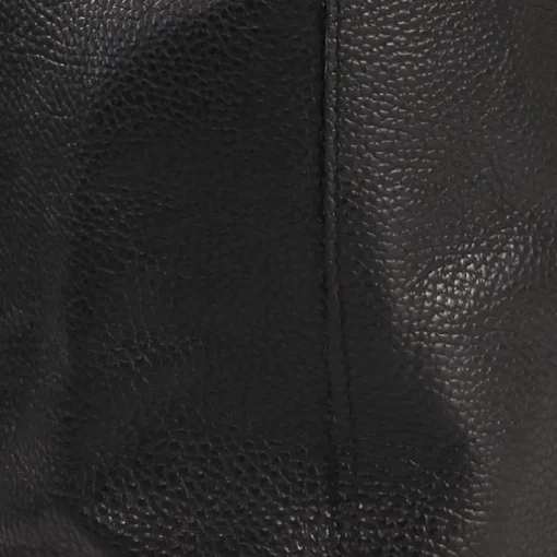 Toscanto Damen Shopper Leder Tasche schwarz OTTM107SS