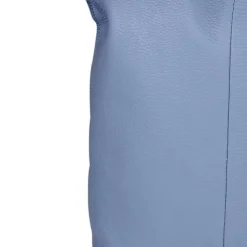 Toscanto Damen Shopper Leder Tasche hellblau OTT161SH