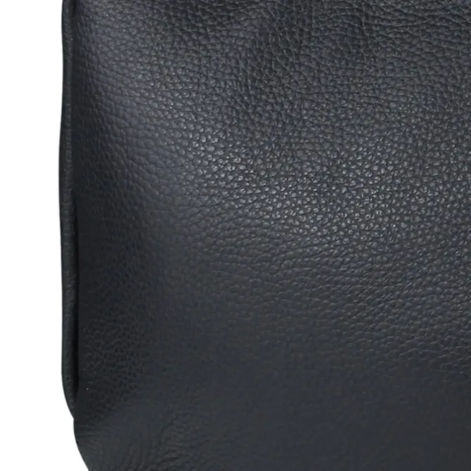 Toscanto Damen Shopper Leder Tasche schwarz OTT134SS