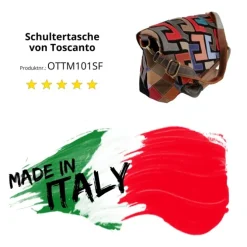 Toscanto Damen Shopper Leder Tasche OTTM101SF