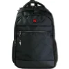 Travel N Meet Laptoprucksack, Notebooktasche gepolstert schwarz ORD202S