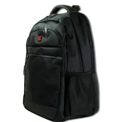 Travel N Meet Laptoprucksack, Notebooktasche gepolstert schwarz ORD202S