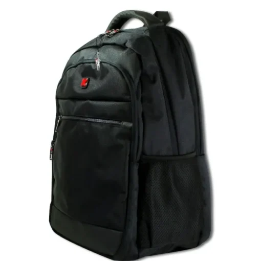 Travel N Meet Laptoprucksack, Notebooktasche gepolstert schwarz ORD202S
