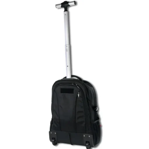 Travel N Meet Rucksack, Reisetasche Polyester schwarz Trolley mit Laptopfach ORD4206S