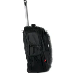 Travel N Meet Rucksack, Reisetasche Polyester schwarz Trolley mit Laptopfach ORD4206S
