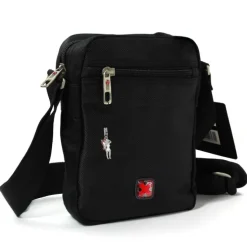 Travel N Meet schwarz Herrentasche Polyester Messenger OTD4203S