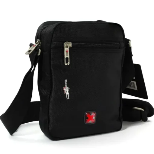 Travel N Meet schwarz Herrentasche Polyester Messenger OTD4203S