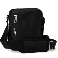 Travel N Meet schwarz Herrentasche Polyester Messenger OTD4203S