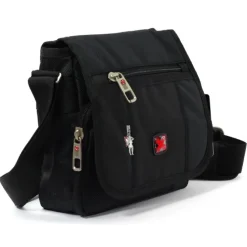 Travel N Meet schwarz Messenger Bag OTD4202S