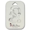 TW Kinder Ohrstecker 6 Einzelohrringe Natur 925er Silber SDS806