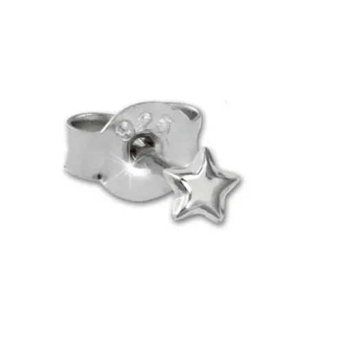 TW Kinder Ohrstecker 6 Einzelohrringe Natur 925er Silber SDS806