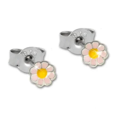 TW Kinder Ohrstecker 3er Set Natur 925er Silber SDS804