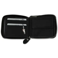 Wild Things Only Börse schwarz Portemonnaie Geldbeutel Leder RFID Schutz OPJ112S