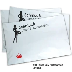 Wild Things Only Leder schwarz Portemonnaie Minibörse RFID OPJ800S