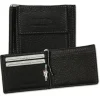 Wild Things Only Portemonnaie Leder RFID Schutz schwarz Dollarclip OPJ121S