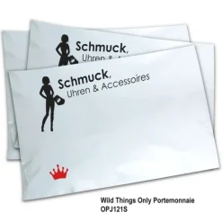 Wild Things Only Portemonnaie Leder RFID Schutz schwarz Dollarclip OPJ121S